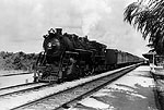 Florida East Coast Railway Engine #442 Southbound at Boca, 1940
