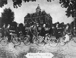 Bicycle Club Riding In Front of the Second Aluchua County Courthouse, Gainesville, 189-