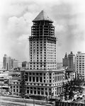 Dade County Courthouse Building Under Construction, Miami, 1927 A