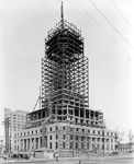 Dade County Courthouse Building Under Construction, Miami, 1927 B