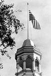 View of the Cupola and Flag, Old Capitol Building, Tallahassee, 19--