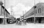 Children on Bicycles at the Corner of Main and Hendry Streets, Fort Myers, 191-
