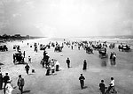 Crowds Enjoying the Beach, Seabreeze, 1904