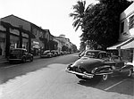 Cars Parked Along Worth Avenue, Palm Beach, Florida, 1946
