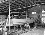 Employees Work on Building a New Boat, West Palm Beach Florida, 1959