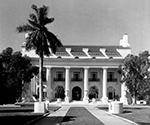 Front view of the Flagler Museum, Palm Beach Florida, 1963