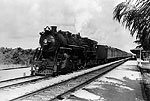 Florida East Coast Railway Engine #442 Southbound at Boca, 1940