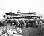 People Gathered For Horse Races at Tropical Park, 1932