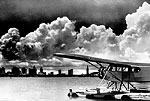 Pan American Airplane at Dinner Key Air Base, 1938