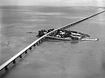 Overseas Highway and Pigeon Key, 1954