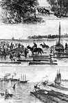 Red Cedar Lumbering, Cedar Key, 1882