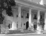 Entrance to Whitehall - The Flagler Museum, Palm Beach, Florida, 1960