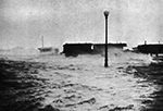Flagler Boulevard During the Height of the Gale,1926