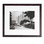 Charcoal Framed with title printed on mat
